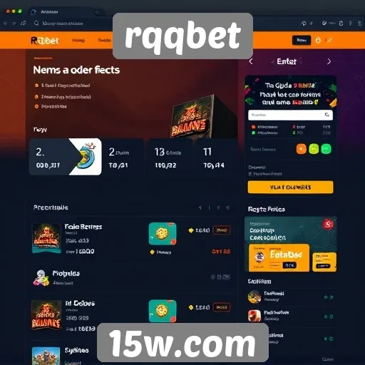 interface amigável do rqqbet melhora a navegação